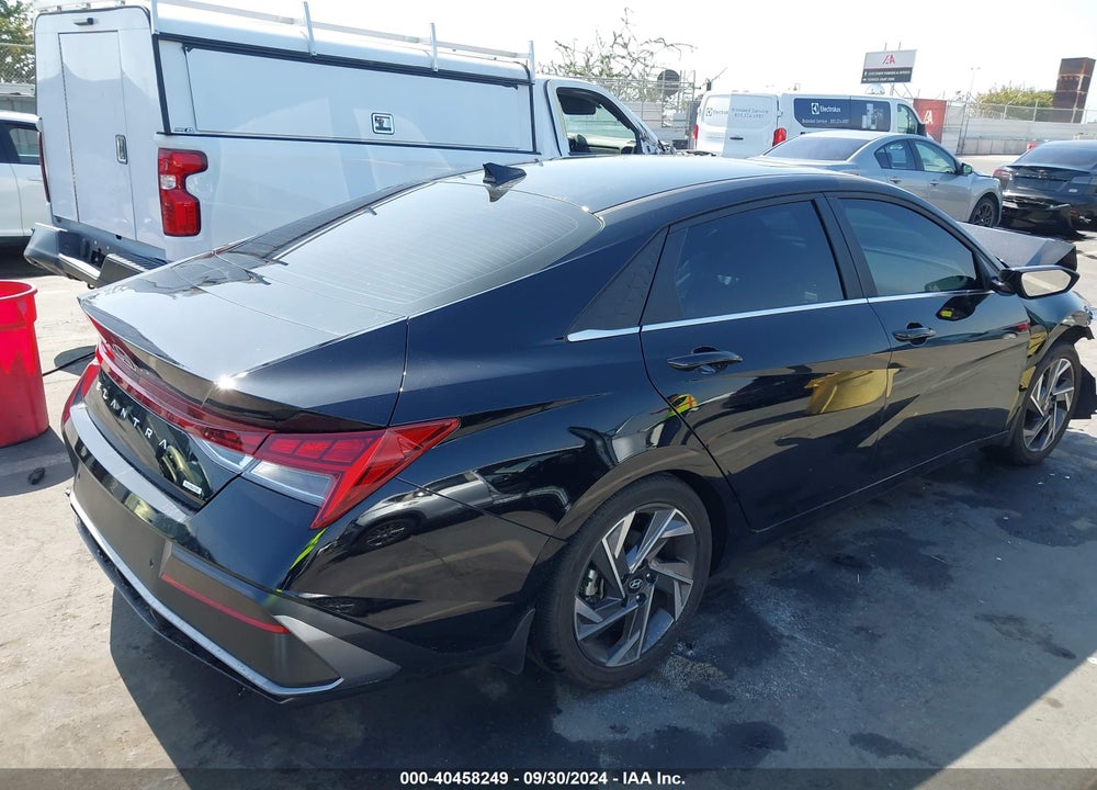 2024 HYUNDAI ELANTRA HYBRID LIMITED VIN: KMHLN4DJ0RU097534
