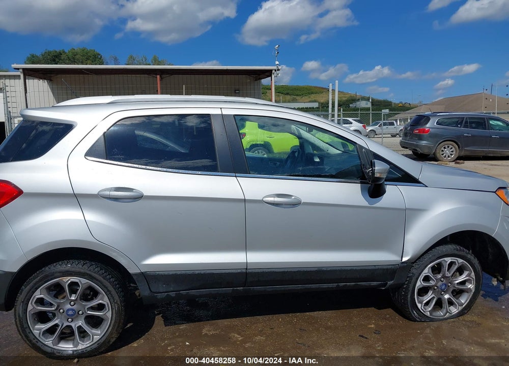 2019 FORD ECOSPORT TITANIUM VIN: MAJ6S3KL2KC256953