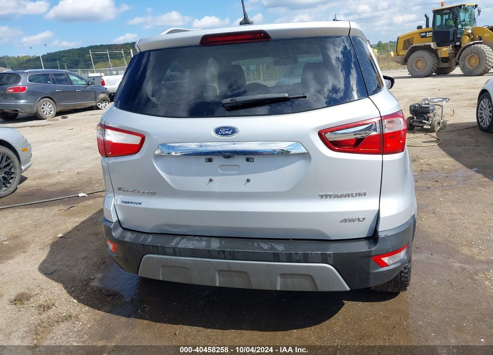 2019 FORD ECOSPORT TITANIUM VIN: MAJ6S3KL2KC256953