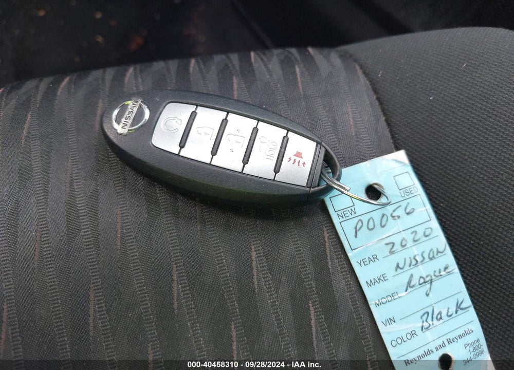 2020 NISSAN ROGUE SV FWD VIN: JN8AT2MT3LW001547