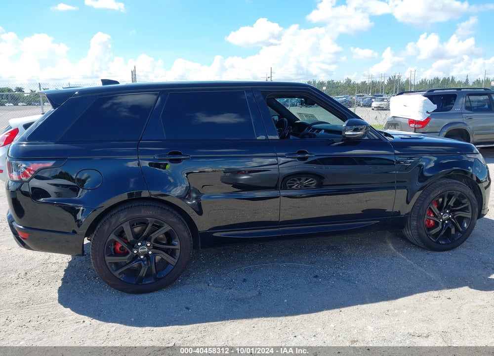 2018 LAND ROVER RANGE ROVER SPORT SUPERCHARGED/SUPERCHARGED DYNAMIC VIN: SALWR2RE5JA196774