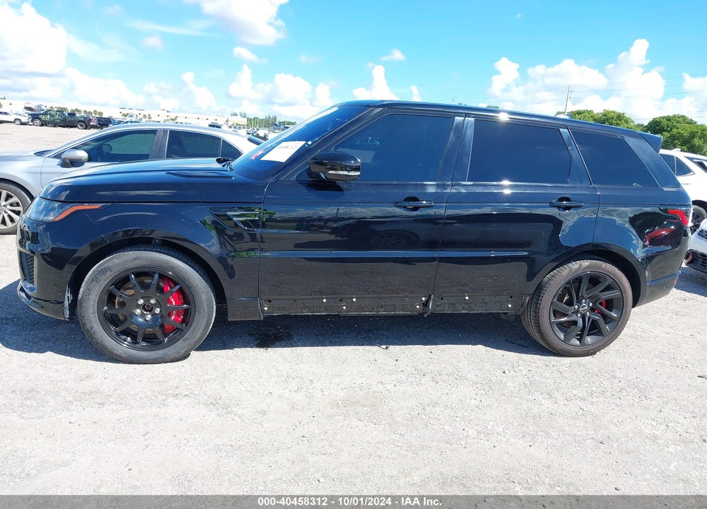 2018 LAND ROVER RANGE ROVER SPORT SUPERCHARGED/SUPERCHARGED DYNAMIC VIN: SALWR2RE5JA196774