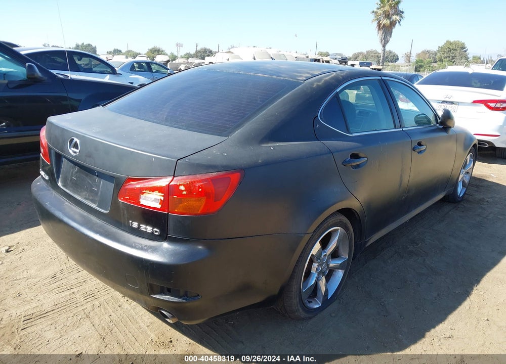 2006 LEXUS IS 250 VIN: JTHBK262262007311