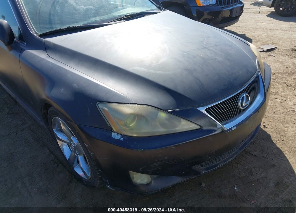 2006 LEXUS IS 250 VIN: JTHBK262262007311