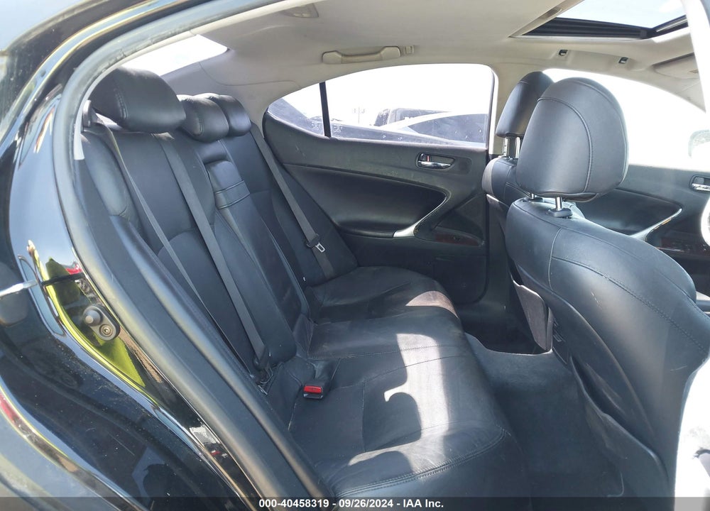 2006 LEXUS IS 250 VIN: JTHBK262262007311