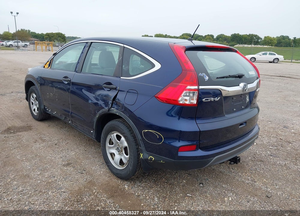 2015 HONDA CR-V LX VIN: 5J6RM4H31FL068939