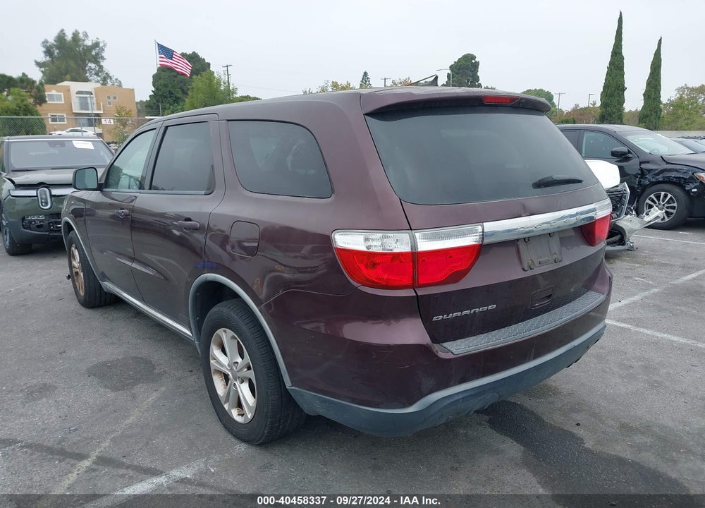 2012 DODGE DURANGO SXT VIN: 1C4RDHAG1CC146559