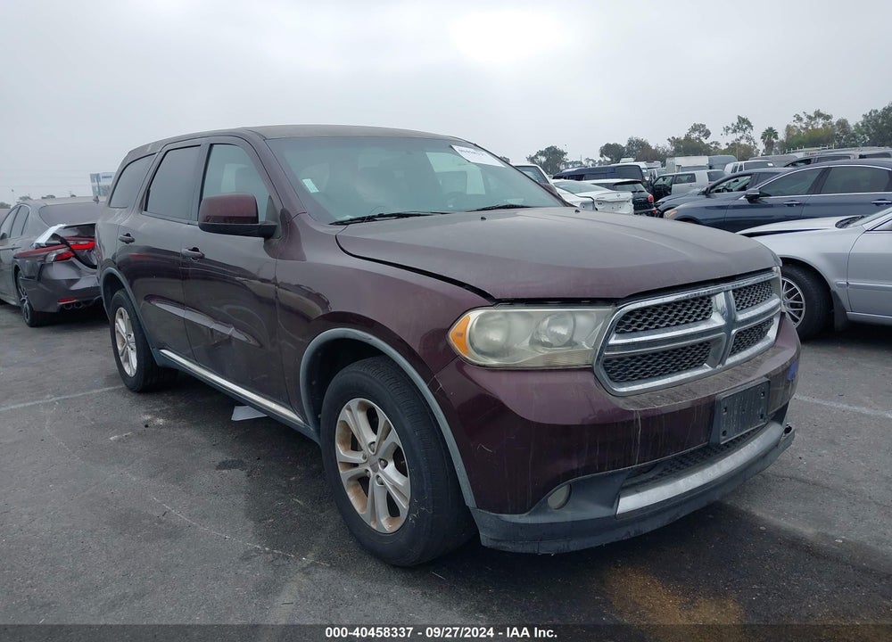 2012 DODGE DURANGO SXT VIN: 1C4RDHAG1CC146559