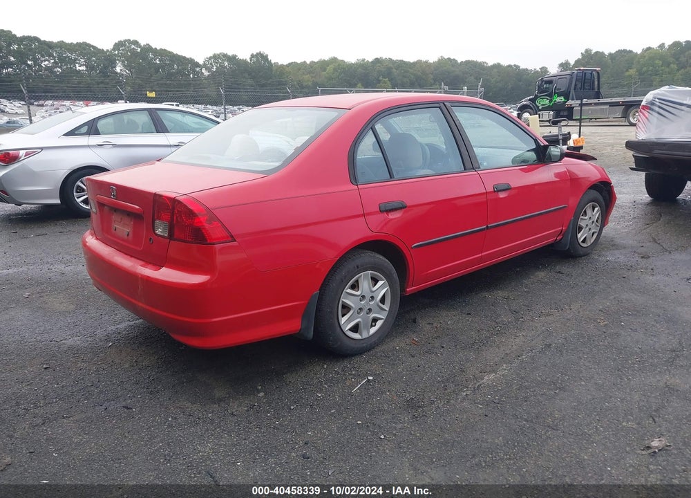 2005 HONDA CIVIC VP VIN: 1HGES163X5L028693