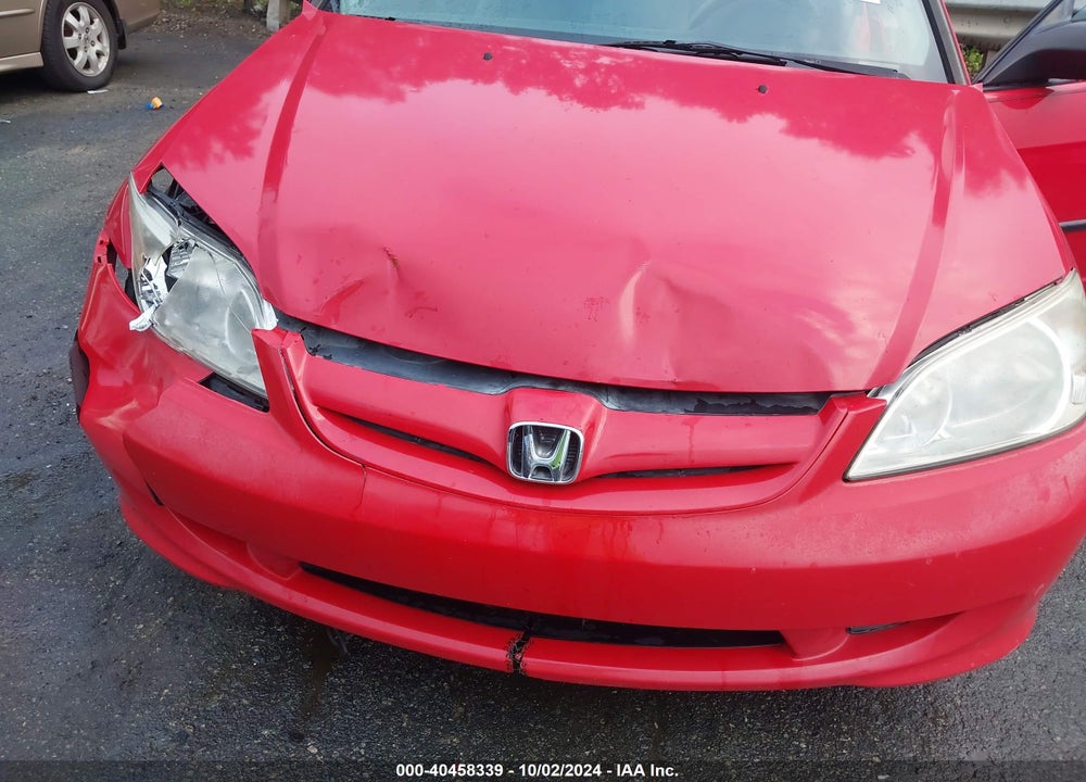 2005 HONDA CIVIC VP VIN: 1HGES163X5L028693