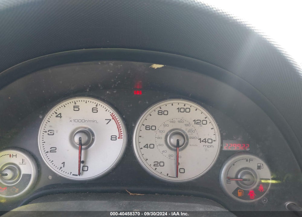 2003 ACURA RSX VIN: JH4DC53843C010233