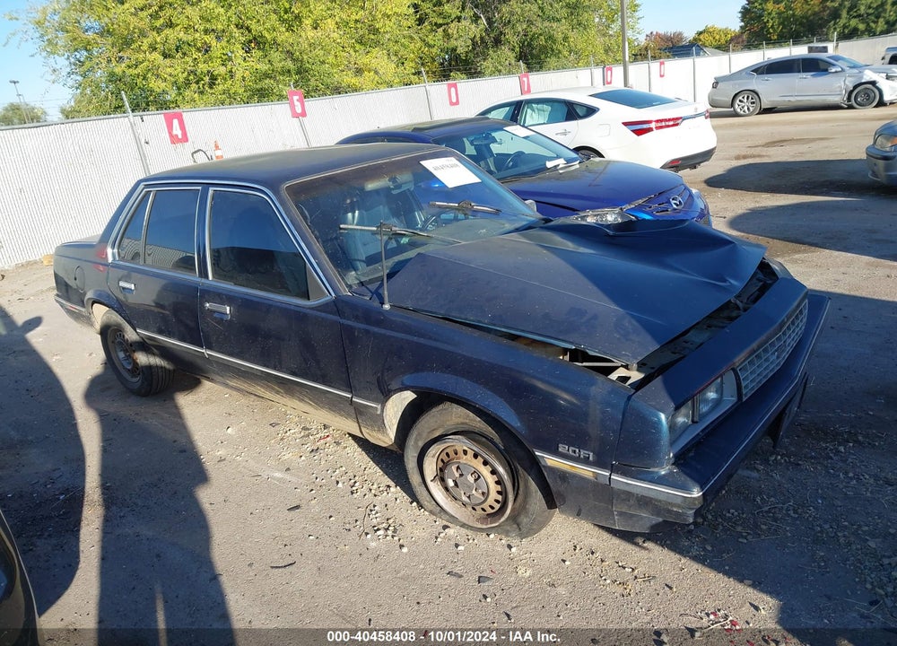 1986 CHEVROLET CAVALIER VIN: 1G1JC69P4GJ105278