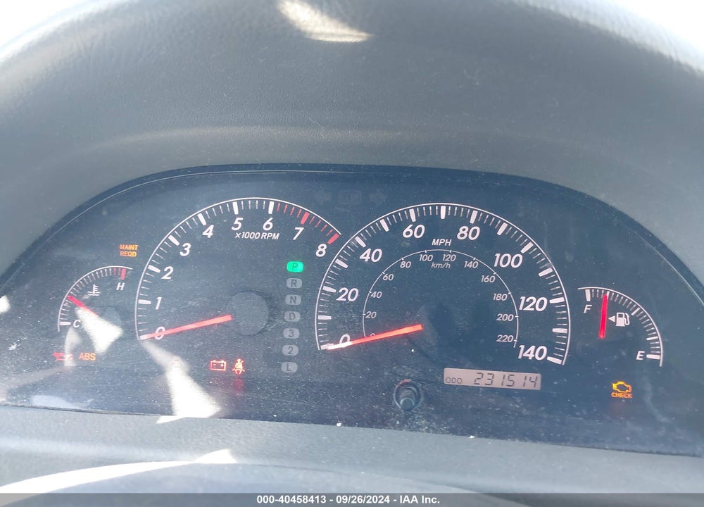 2006 TOYOTA CAMRY LE VIN: 4T1BE32K36U736275