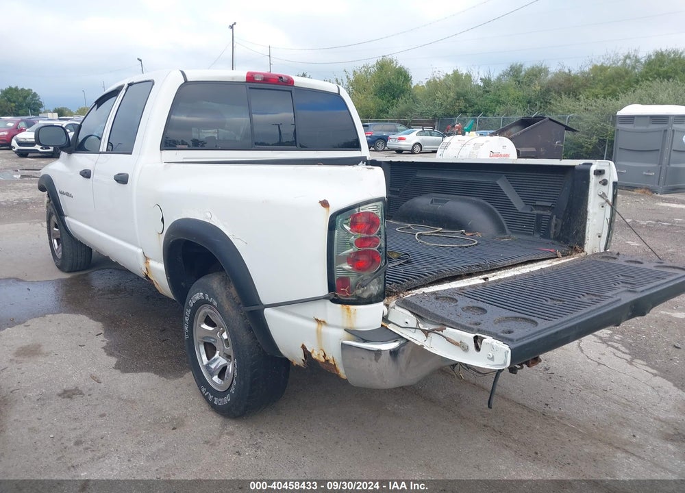 2005 DODGE RAM 1500 SLT/LARAMIE VIN: 1D7HU18DX5S285652