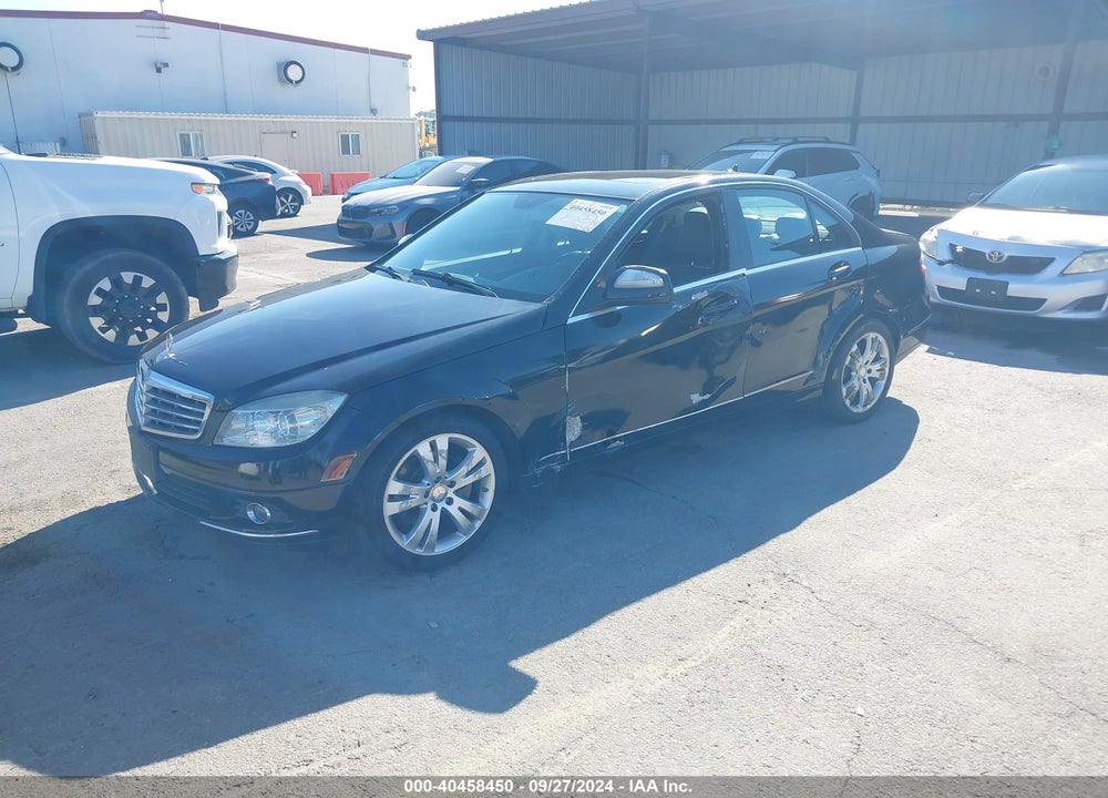 2008 MERCEDES-BENZ C 300 LUXURY 4MATIC/SPORT 4MATIC VIN: WDDGF81X38F089438