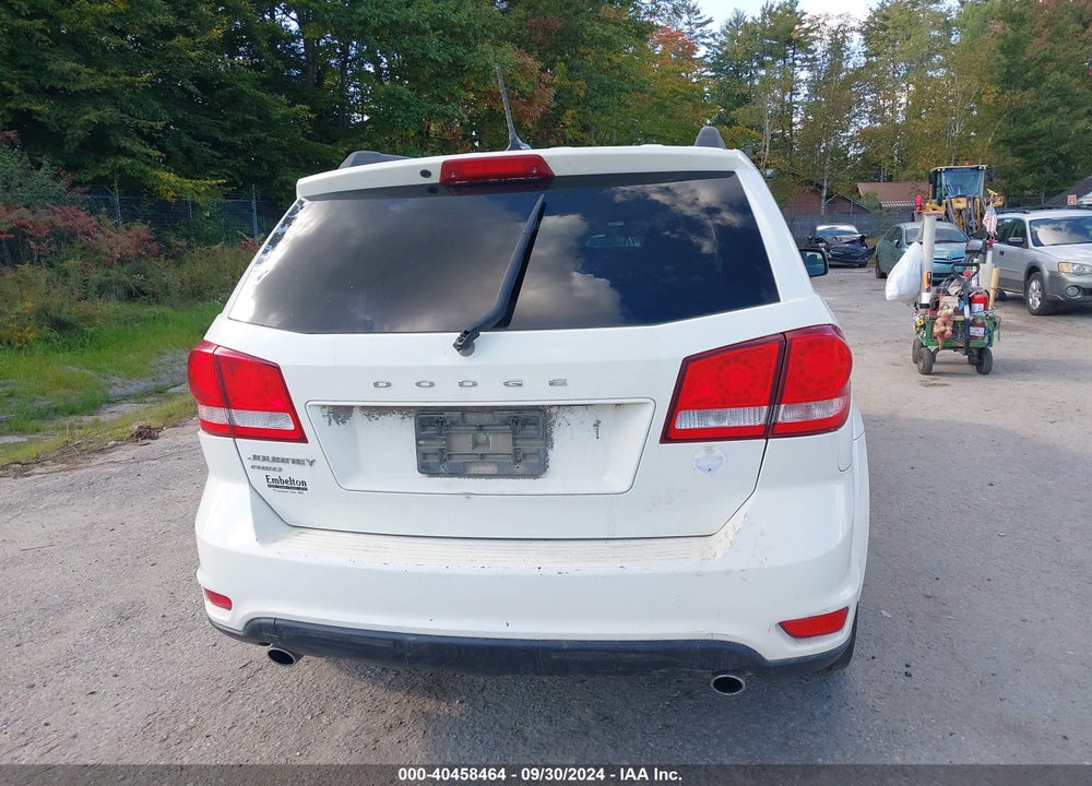 2012 DODGE JOURNEY SXT VIN: 3C4PDDBG9CT185368