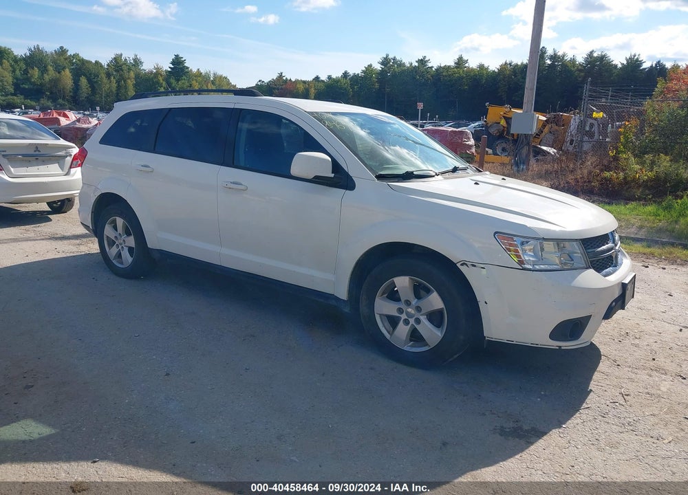 2012 DODGE JOURNEY SXT VIN: 3C4PDDBG9CT185368