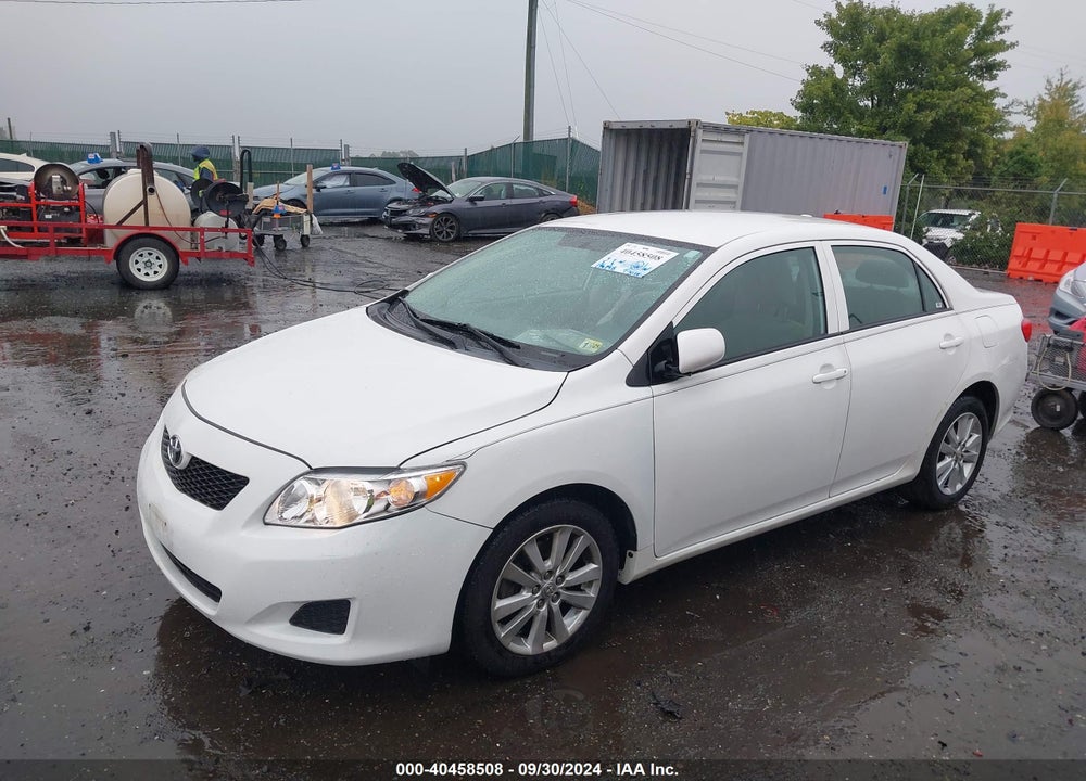 2010 TOYOTA COROLLA LE VIN: 2T1BU4EE4AC412566