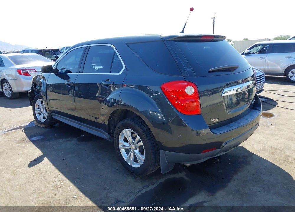 2012 CHEVROLET EQUINOX LS VIN: 2GNALBEK8C1252175