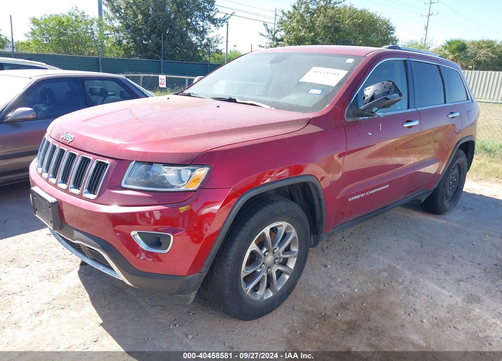 2014 JEEP GRAND CHEROKEE LIMITED VIN: 1C4RJFBG0EC518195