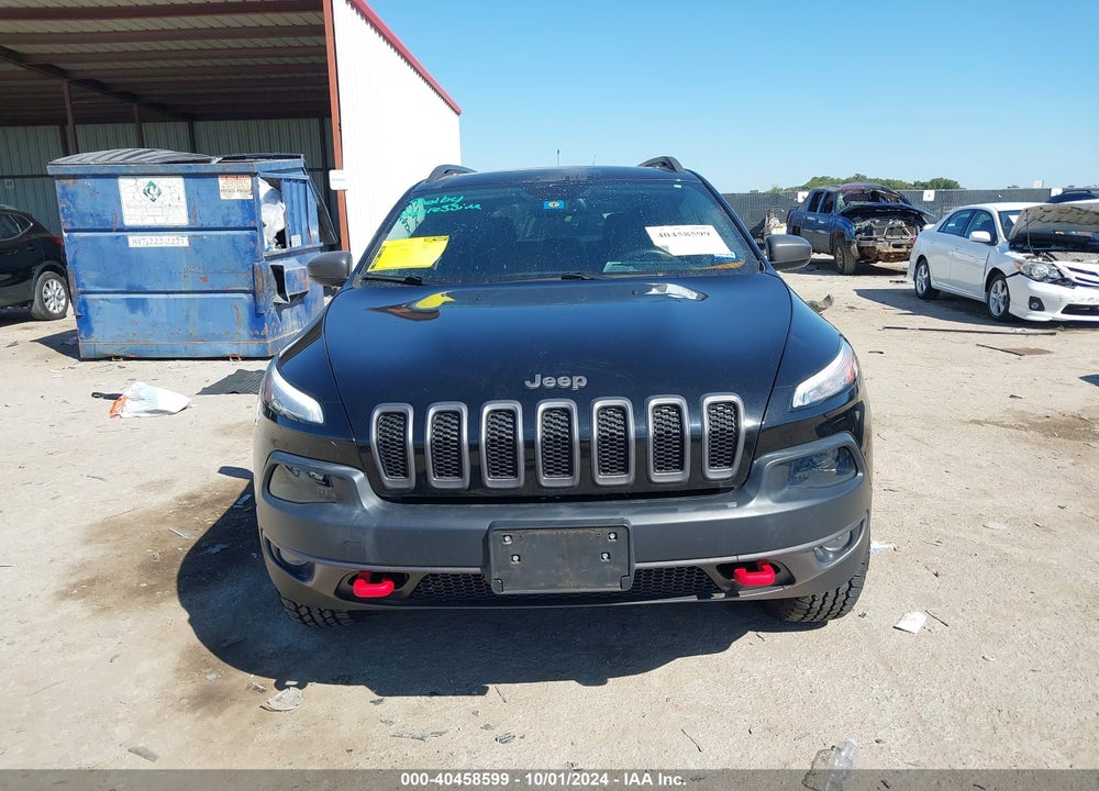 2014 JEEP CHEROKEE TRAILHAWK VIN: 1C4PJMBS3EW277540