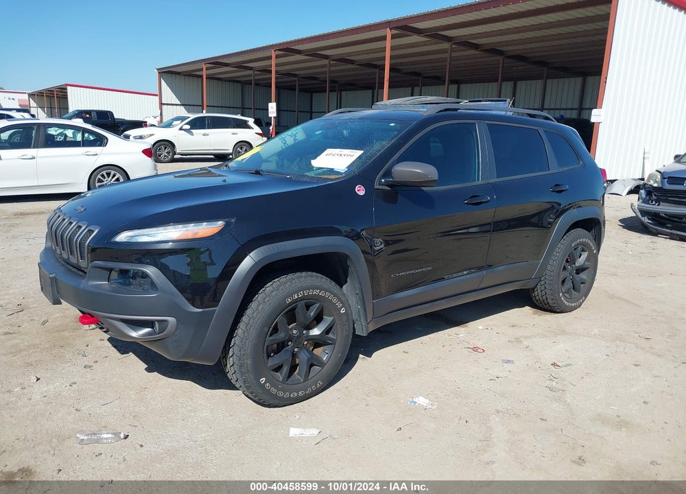 2014 JEEP CHEROKEE TRAILHAWK VIN: 1C4PJMBS3EW277540