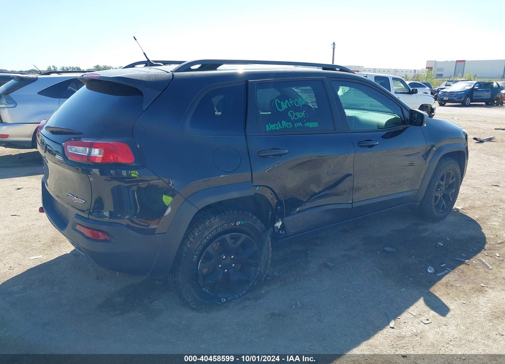 2014 JEEP CHEROKEE TRAILHAWK VIN: 1C4PJMBS3EW277540