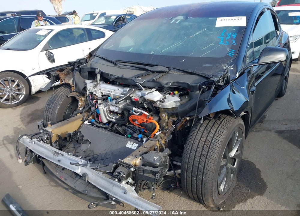 2024 TESLA MODEL X LONG RANGE VIN: 7SAXCDE52RF444726