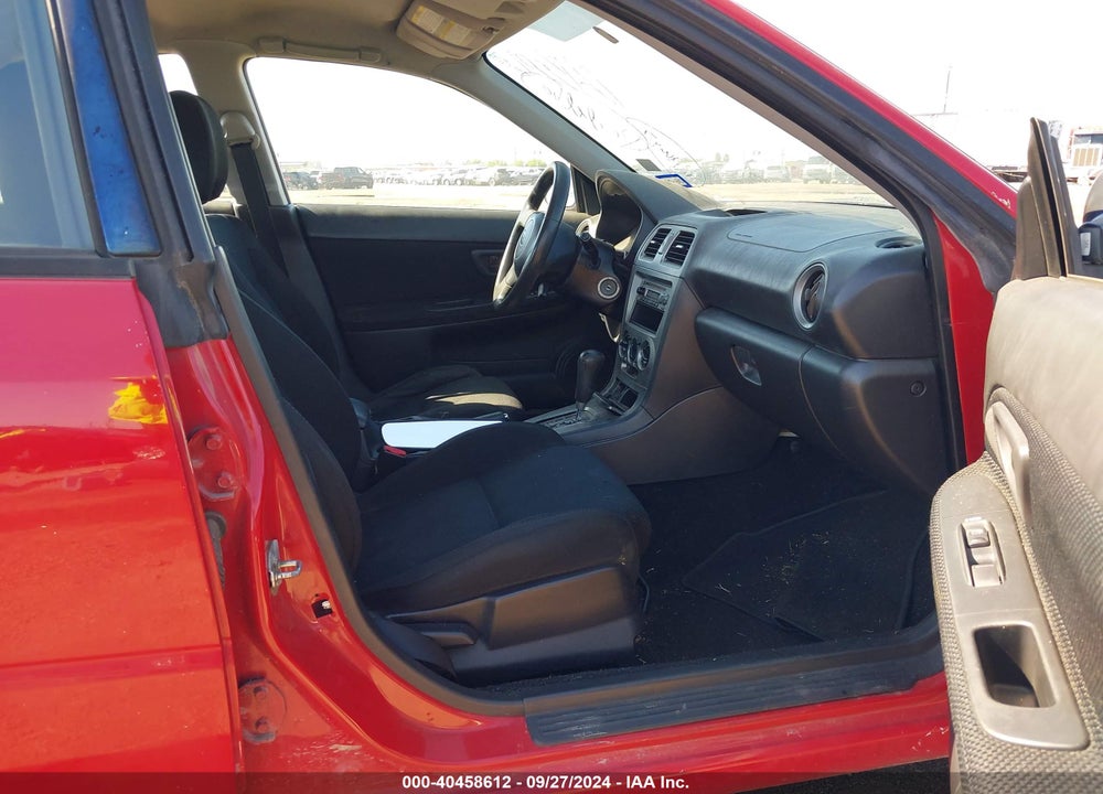 2005 SUBARU IMPREZA 2.5RS VIN: JF1GD67595H508781