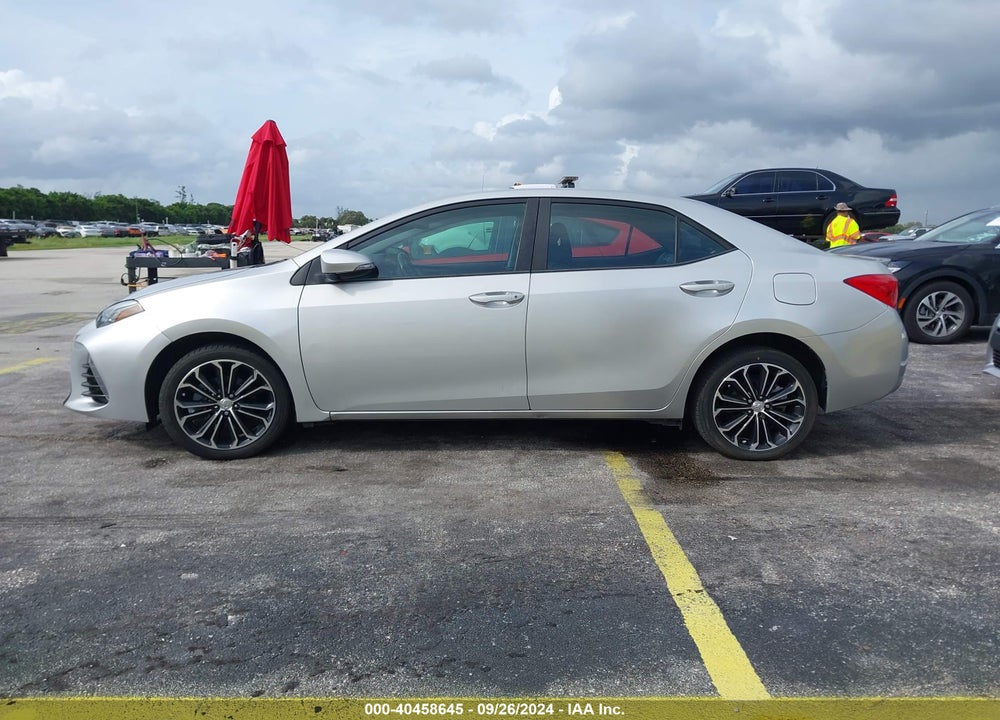 2019 TOYOTA COROLLA SE VIN: 5YFBURHE2KP858399