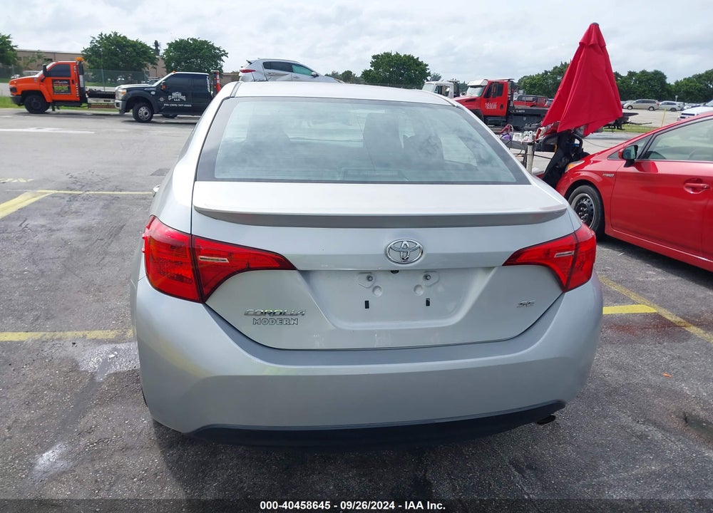 2019 TOYOTA COROLLA SE VIN: 5YFBURHE2KP858399