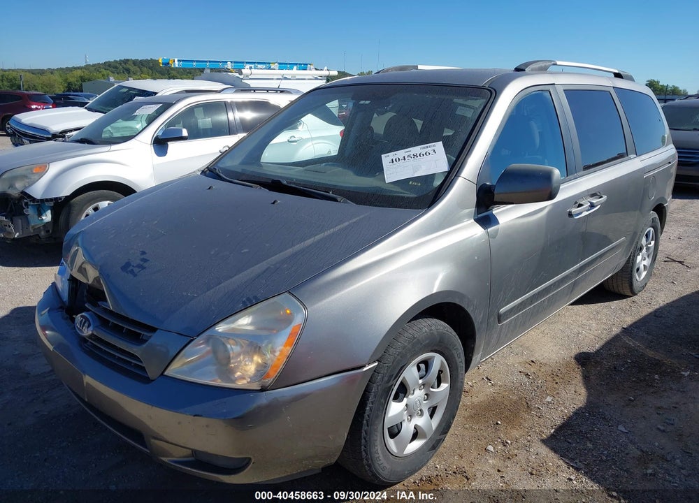 2010 KIA SEDONA LX VIN: KNDMG4C33A6344107