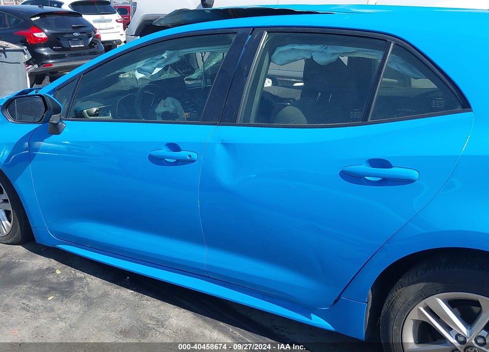 2019 TOYOTA COROLLA SE VIN: JTNK4RBE0K3042496