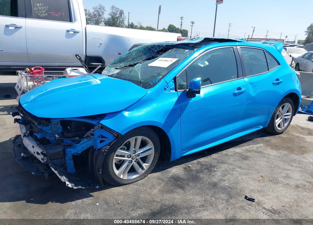 2019 TOYOTA COROLLA SE VIN: JTNK4RBE0K3042496