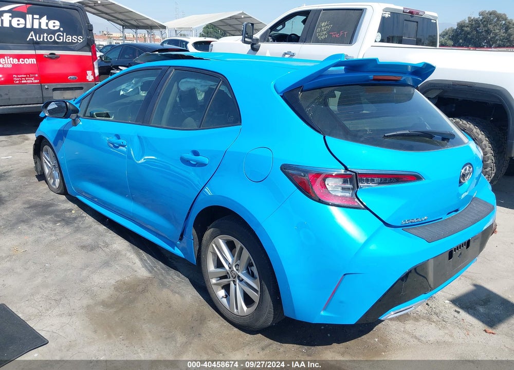 2019 TOYOTA COROLLA SE VIN: JTNK4RBE0K3042496