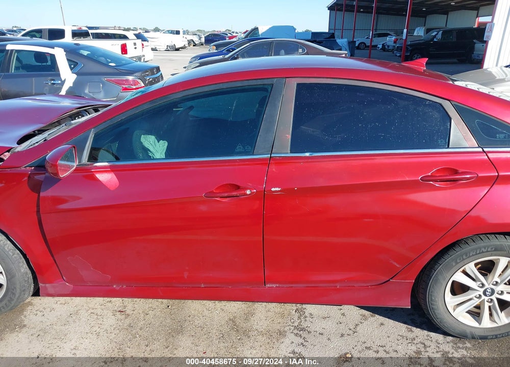 2014 HYUNDAI SONATA GLS VIN: 5NPEB4AC3EH842535