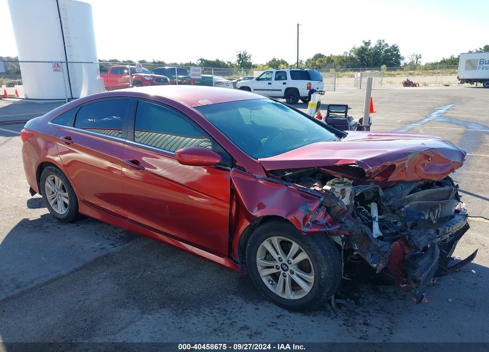 2014 HYUNDAI SONATA GLS VIN: 5NPEB4AC3EH842535