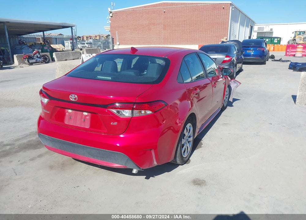 2020 TOYOTA COROLLA LE VIN: 5YFEPRAE0LP138986