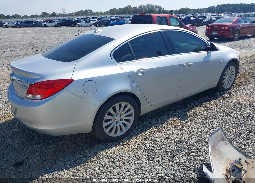 2011 BUICK REGAL CXL RUSSELSHEIM VIN: W04GN5EC1B1143742