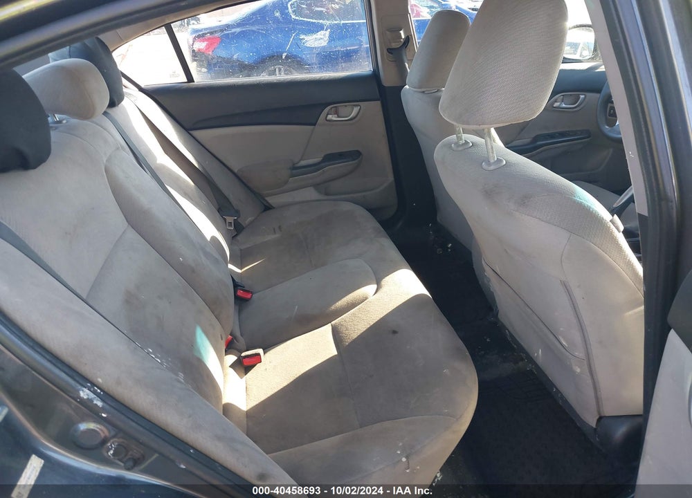 2013 HONDA CIVIC LX VIN: 19XFB2F50DE237412