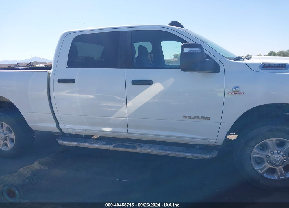 2023 RAM 2500 BIG HORN 4X4 6'4 BOX VIN: 3C6UR5DL6PG587679