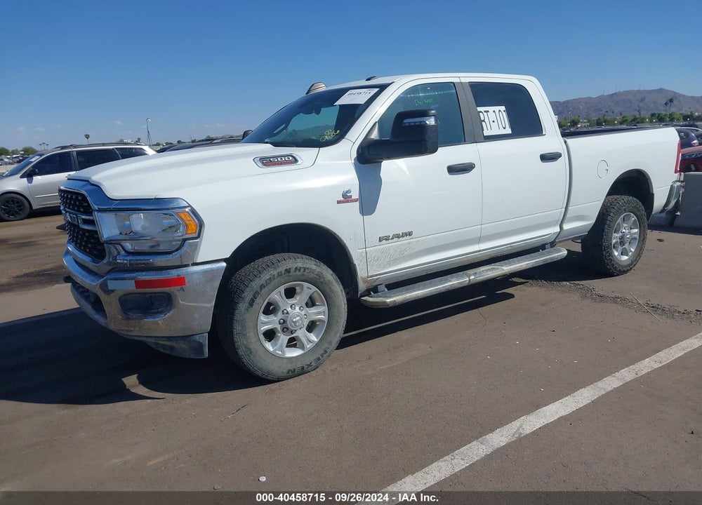 2023 RAM 2500 BIG HORN 4X4 6'4 BOX VIN: 3C6UR5DL6PG587679