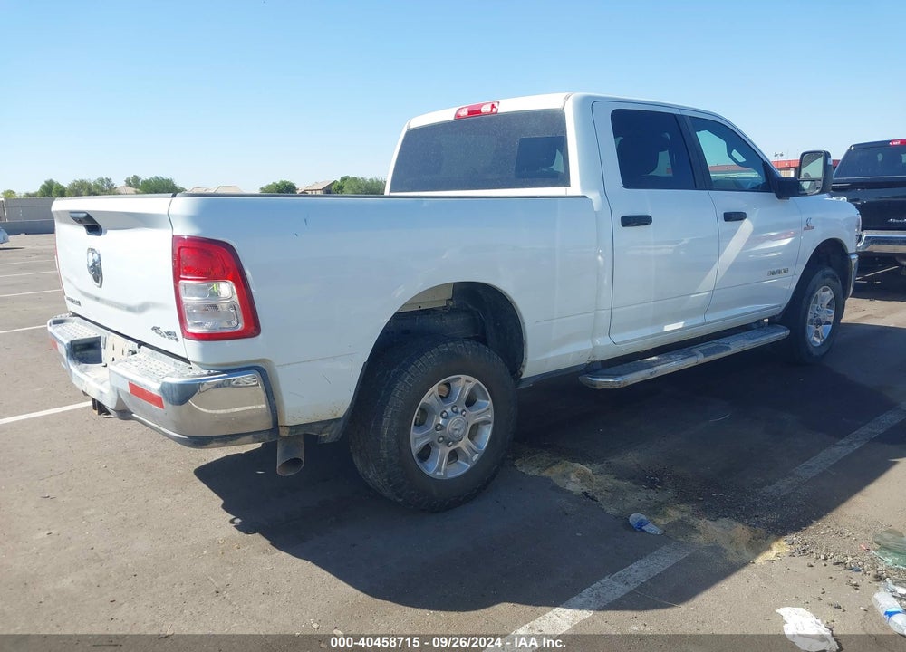 2023 RAM 2500 BIG HORN 4X4 6'4 BOX VIN: 3C6UR5DL6PG587679
