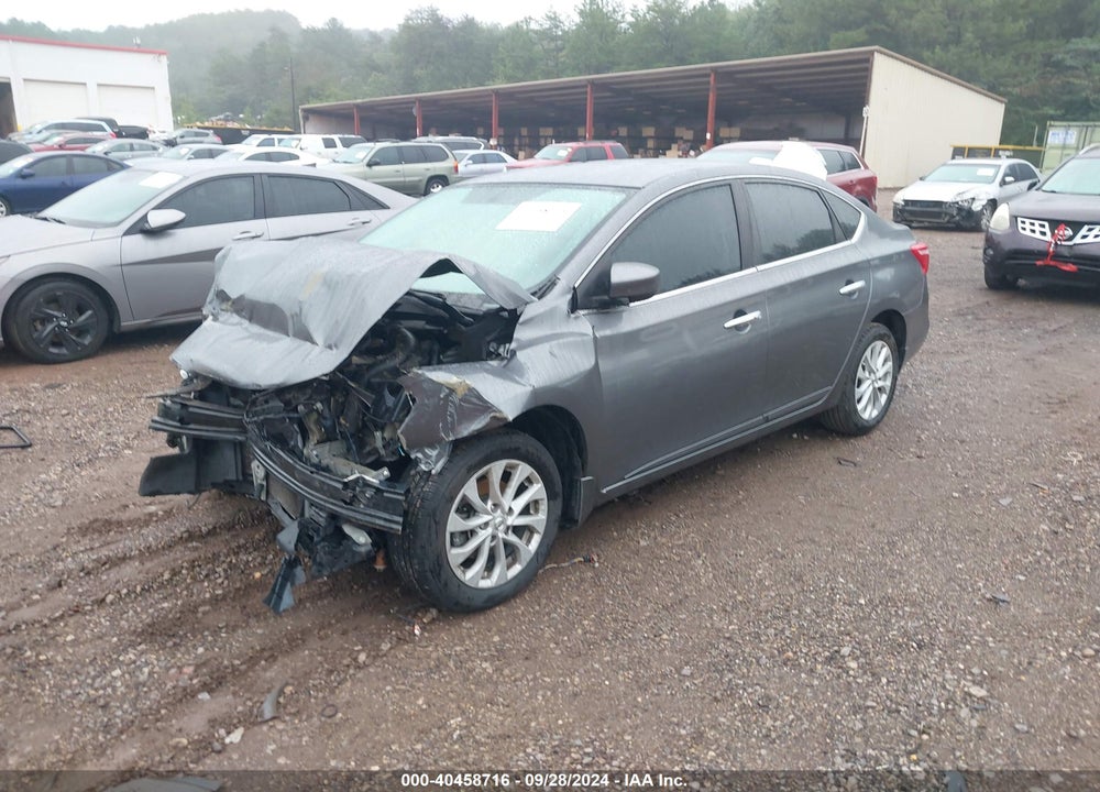 2018 NISSAN SENTRA SV VIN: 3N1AB7AP4JL655661