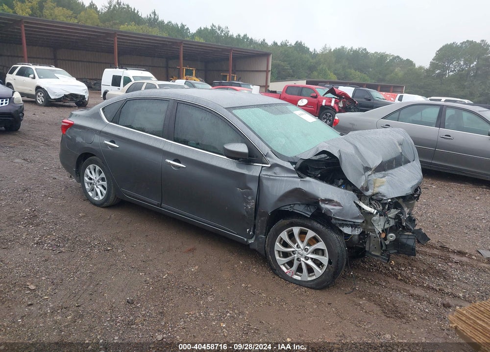 2018 NISSAN SENTRA SV VIN: 3N1AB7AP4JL655661