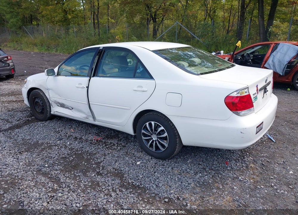 2005 TOYOTA CAMRY LE VIN: 4T1BE32K65U393010