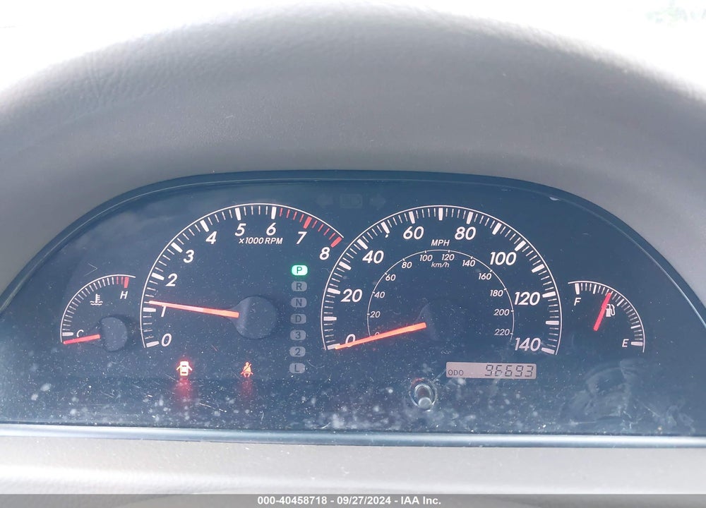 2005 TOYOTA CAMRY LE VIN: 4T1BE32K65U393010