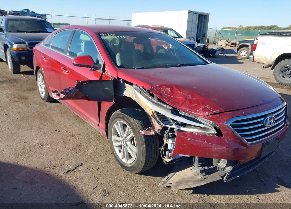 2016 HYUNDAI SONATA SE VIN: 5NPE24AF9GH318495