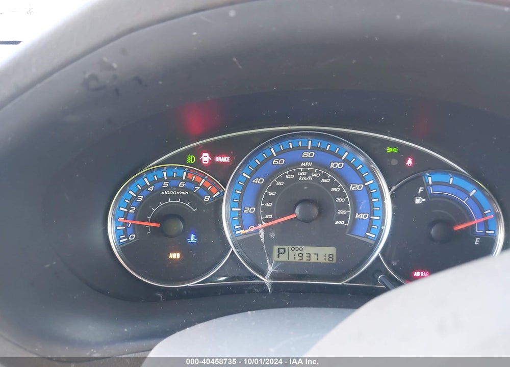 2009 SUBARU FORESTER 2.5X LIMITED VIN: JF2SH64609H773764