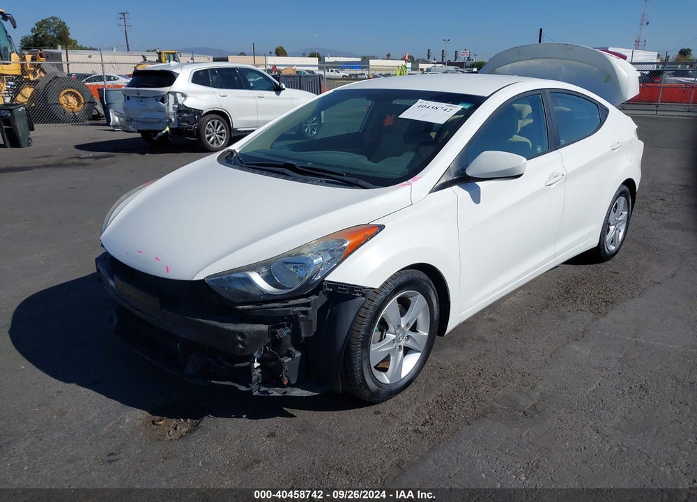 2013 HYUNDAI ELANTRA GLS VIN: 5NPDH4AE0DH312145